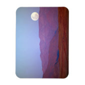 Afrika, Namibia, Sossusvlei. Vollmond-Erholungen Magnet (Vertikal)
