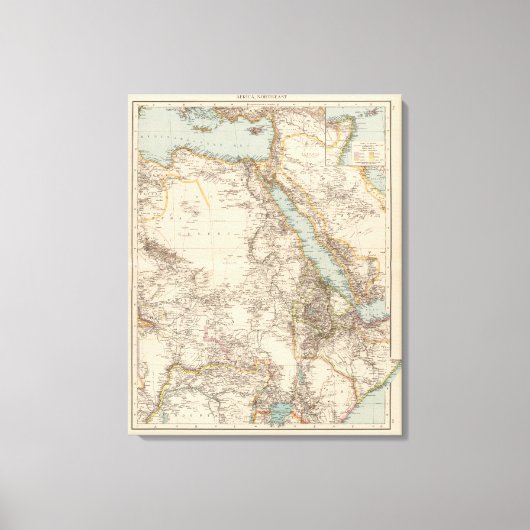 Afrika NE Leinwanddruck (Vorderseite)