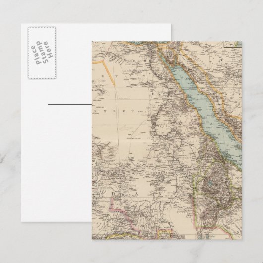 Afrika NE Postkarte (Vorne/Hinten)