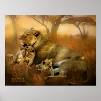Afrika - Neues Life Art Poster/Print Poster