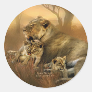 Afrika-New Life Art Sticker
