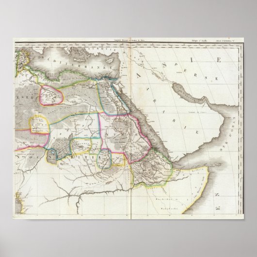 Afrika Nordost Poster (Vorne)