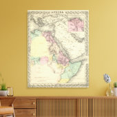 Afrika Nordöstliche Tabelle Leinwanddruck (Insitu (Wohnzimmer))