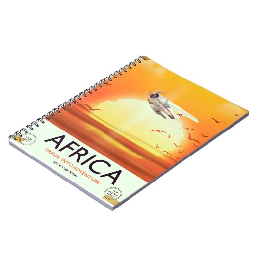 Afrika Notizblock (Linke Seite)