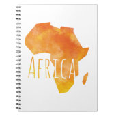 Afrika Notizblock (Vorderseite)