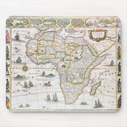 Afrika-Nova, c.1617 Mousepad (Vorne)