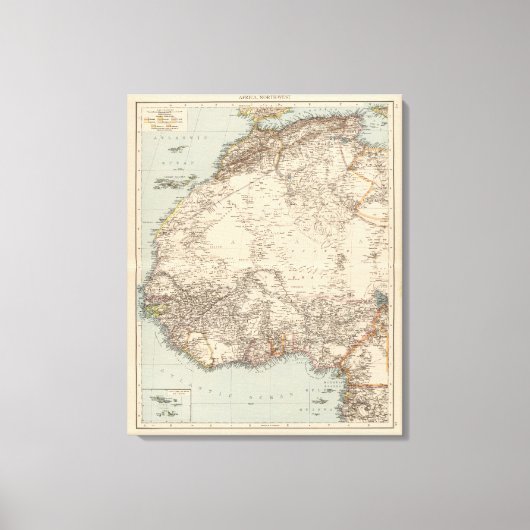 Afrika NW Leinwanddruck (Vorderseite)