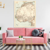 Afrika NW Leinwanddruck (Insitu (Wohnzimmer))