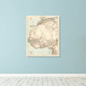 Afrika NW Leinwanddruck (Insitu (Holzboden))