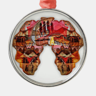 Afrika Ornament Aus Metall