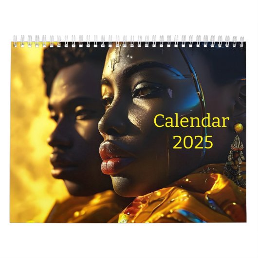 Afrika-Paar-Art-Kalender Kalender (Titelbild)