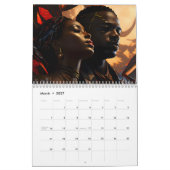 Afrika-Paar-Art-Kalender Kalender (Mär 2027)
