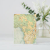 Afrika Physical 10506 Postkarte (Stehend Vorderseite)