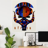Afrika Poster (Heimbüro)