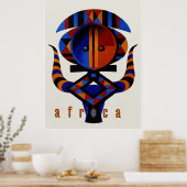 Afrika Poster (Küche)