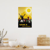 Afrika Poster (Küche)