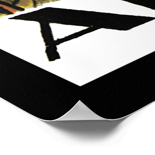 Afrika Poster (Ecke)