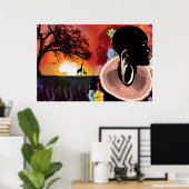 AFRIKA POSTER (Heimbüro)