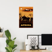 Afrika Poster (Heimbüro)