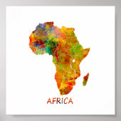 Afrika Poster (Vorne)