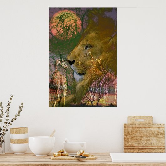 Afrika Poster (Küche)