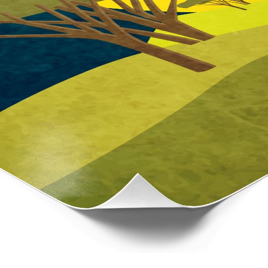 Afrika Poster (Ecke)