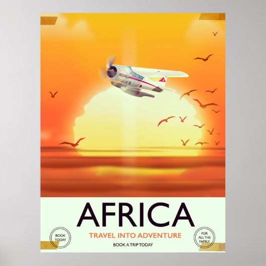 Afrika Poster (Vorne)