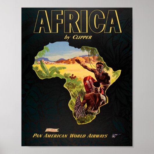 AFRIKA POSTER (Vorne)