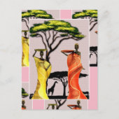Afrika Postkarte (Vorderseite)