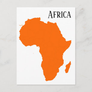 Afrika Postkarte