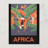 Afrika Postkarte (Vorderseite)