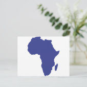 Afrika Postkarte (Stehend Vorderseite)