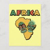 Afrika Postkarte (Vorderseite)