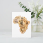 Afrika Postkarte (Stehend Vorderseite)