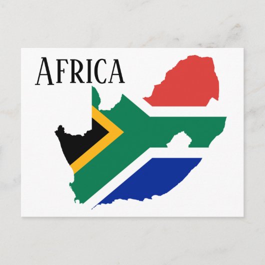 Afrika Postkarte (Vorderseite)
