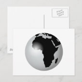 Afrika Postkarte (Vorne/Hinten)