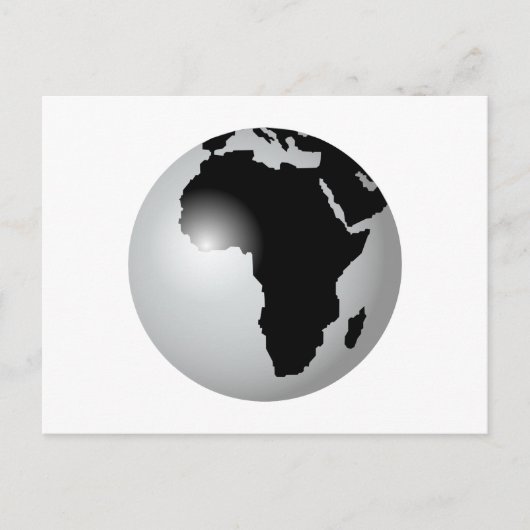 Afrika Postkarte (Vorderseite)