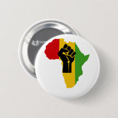 Afrika-Power - Reggae Button (Vorne & Hinten)