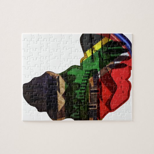 Afrika Puzzle (Horizontal)