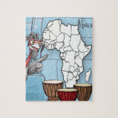 Afrika-Puzzlespiel mit Akachi (110 Stücke) Puzzle (Vertikal)