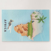 Afrika-Reiseposter Puzzle (Horizontal)