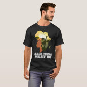 Afrika ruft afrikanischen Kontinent auf T-Shirt (Vorne ganz)