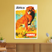 Afrika ~ Sabena Leinwanddruck (Insitu (Wohnzimmer))