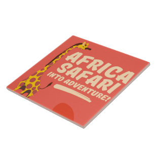 Afrika Safari Abenteuer! Fliese