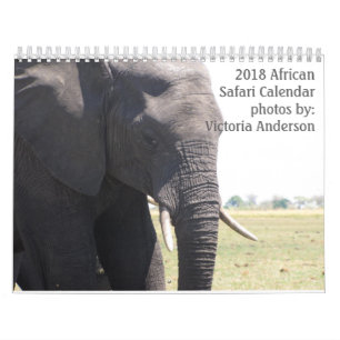 Afrika-Safari-Kalender 2018 Kalender