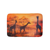 Afrika Safari Steppe Giraffen Badvorleger (Vorderseite)
