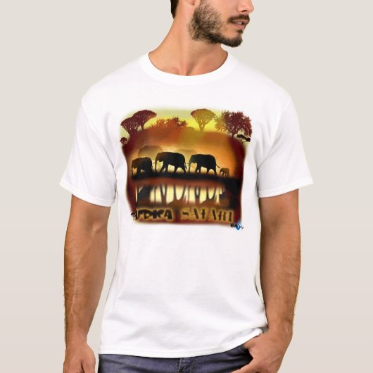 Afrika-Safari T-Shirt (Vorderseite)