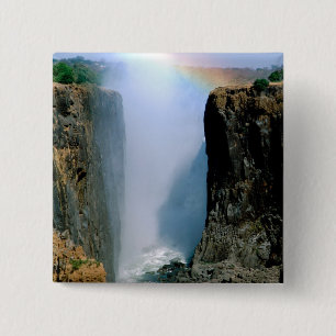 Afrika, Sambia, Victoria-Fälle-Nationalpark. Button