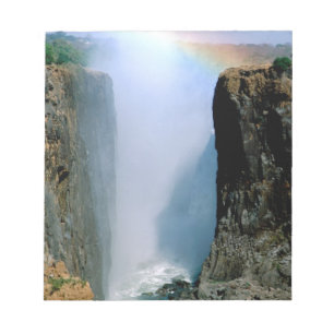 Afrika, Sambia, Victoria-Fälle-Nationalpark. Notizblock