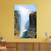 Afrika, Sambia, Victoria Falls National Park. Leinwanddruck (Insitu (Wohnzimmer))